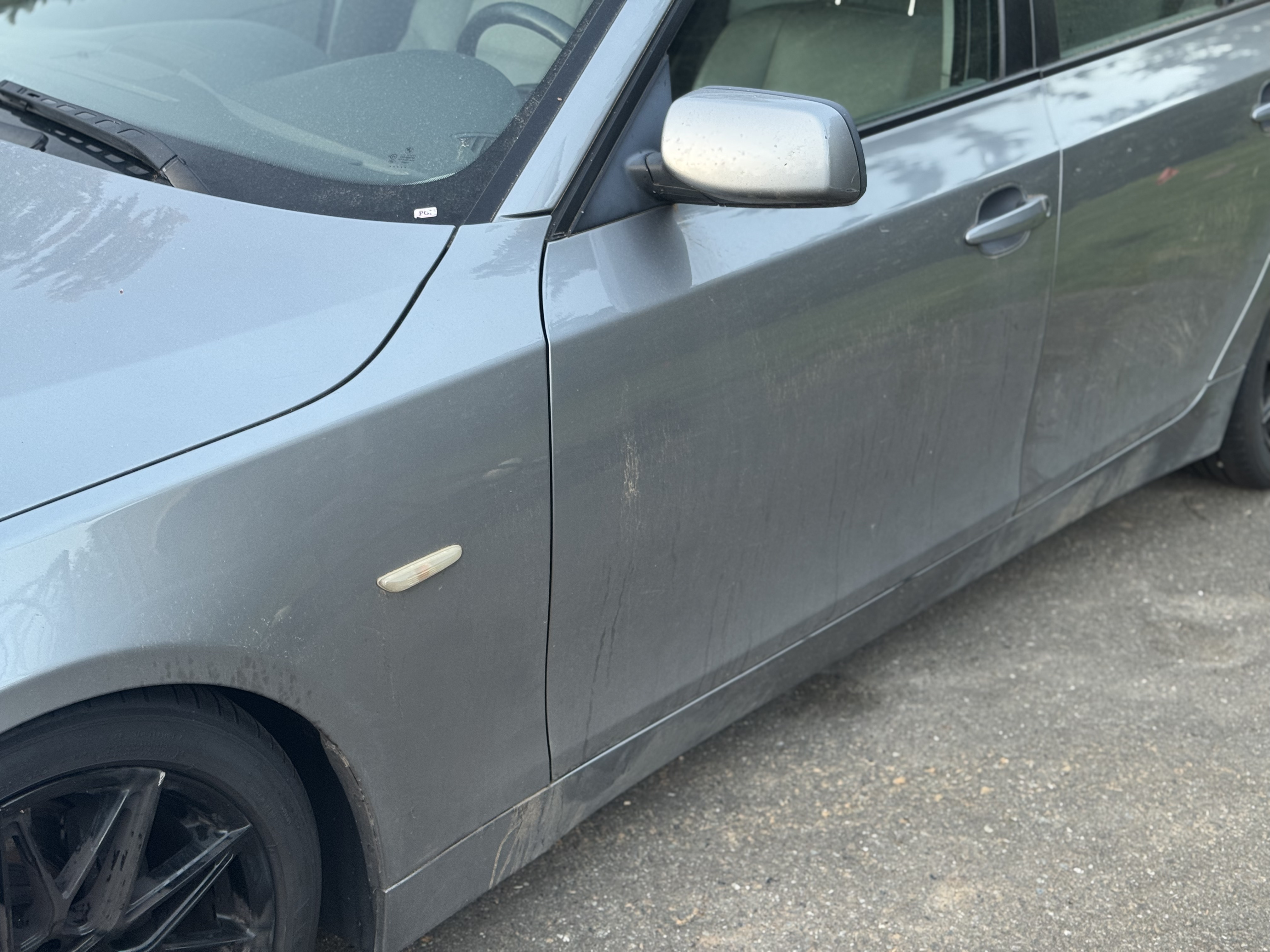 Before detailing - side panel
